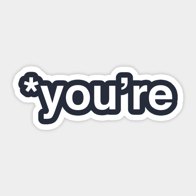 *you're Sticker by Portals